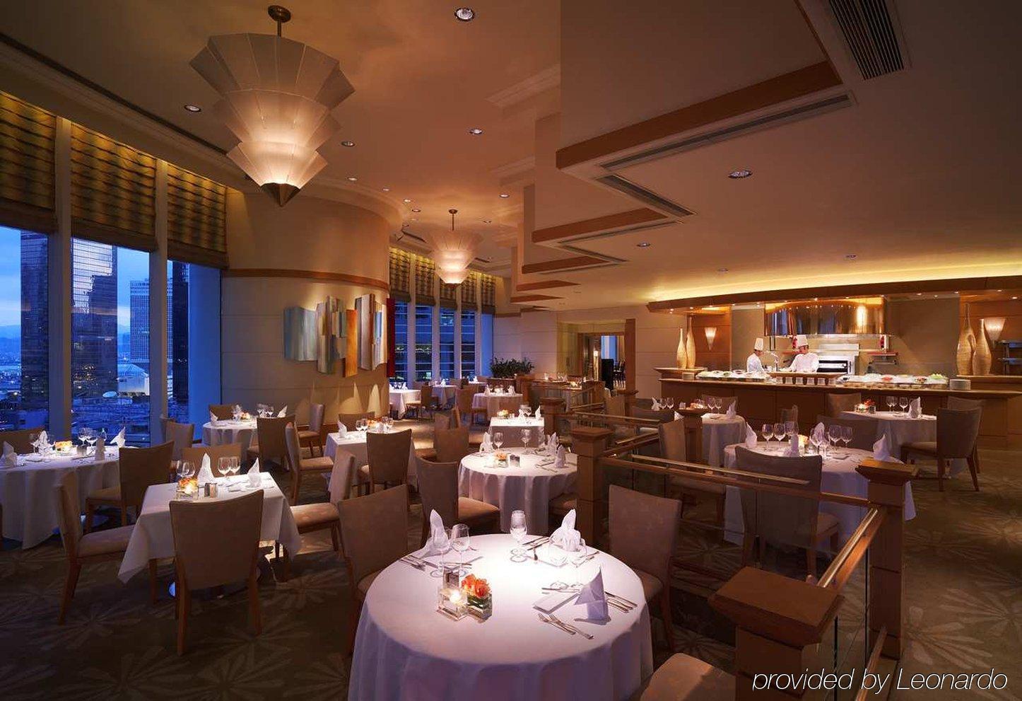Hotel Conrad Hongkong Restaurace fotografie